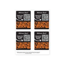 Custom Wall & Counter Gloss Decals, Rectangle, 4 Pieces (1/PK)