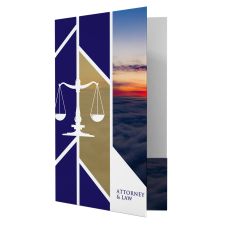 Full Color Two Pocket Legal Folder (50/PK)