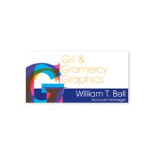 Full Color Wall Sign, 4" x 8" (1/PK)