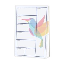 Large 5.5" x 8.5", White 70 lb. Text (10/PK)