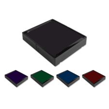 2000 Plus PrintPro 1-Color Square Replacement Ink Pad Q30, 1-1/8" X 1-1/8" 
