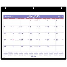 2025 AT-A-GLANCE Monthly Wall Calendar With Jacket, 11" x 8", Traditional, January 2025 To December 2025, SK800