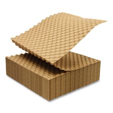 Elementree Bubble Paper, 12" x 250 ft, Perforated Every 12", Kraft, 250 Sheets/Carton