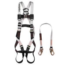 ergodyne 3201 Harness Plus 4 ft Travel Restraint Lanyard 3197/3198