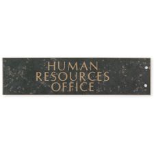 Extended Engraved Wall Sign Only, 2" x 8" (1/PK)