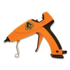 Gorilla Dual Temp Hot Glue Gun, Orange/Black