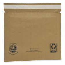 ipg Curby Mailer Self-Sealing Recyclable Mailer, Paper Padding, Self-Adhesive, #2, 11.38 x 9.5, 30/Carton