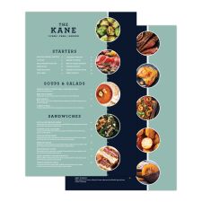 Menu 12x18 Sheet 4/4 (25/PK)