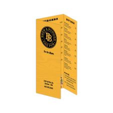 Menu 8.5x11 Tri-Fold 4/4 (25/PK)