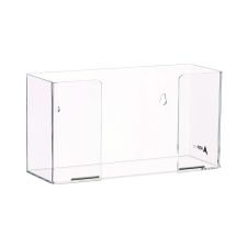 AdirMed Acrylic Glove Dispenser, Single Box Capacity, 10.2 x 3.5 x 5.3, Clear