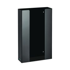 AdirMed Acrylic Glove Dispenser, Triple Box Capacity, 10.2 x 3.5 x 16.1, Black