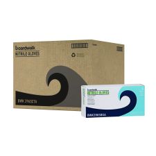 Boardwalk 396 Series Disposable General-Purpose Nitrile Gloves, Powder-Free, Small, 4.4 mil Thick, 9.5" Long, Black, 100/BX, 10 BX/CT