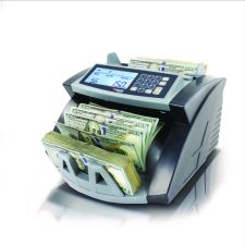 Cassida 5520UV/MG Cash Counter, 1,300 bills/min, 9.7" x 11.5" x 7.5", Gray