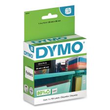 DYMO LW Multipurpose Labels, 1" x 1.5", White, 750 Labels/Roll