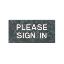 Engraved Wall Sign, 2" x 4" (1/PK)