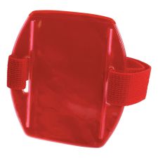 ergodyne Squids 3386 Arm Band ID/Badge Holder, Vertical, Lime, 3.75 x 4.25 Holder, 2.5 x 4 Insert, 10/Pack