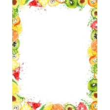 Great Papers! Stationery Letterhead, Fruit Splash, 8.5" x 11", Printer Compatible, 80 sheets