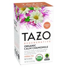 Tazo Tea Bags, Organic Calm Chamomile, 16/Box, 6 Boxes/Carton