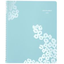 2025-2026 AT-A-GLANCE Wild Washes Weekly/Monthly Appointment Book Planner, 8-1/2" x 11", Teal, January To January