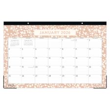 2026 Blue Sky Monthly Desk Pad Calendar, 11" x 17", Natalya, January To December, 148771