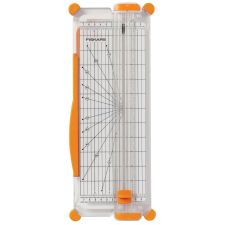 Fiskars SureCut Scrapbooking Paper Trimmer, 10 Sheets, 12" Cut Length, 7.08 x 16.93