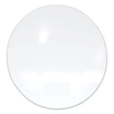 Ghent Coda Low Profile Circular Magnetic Glassboard, 36" x 36", White Surface