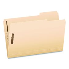 Pendaflex Manila Fastener Folders, 1.5" Expansion, 2 Fasteners, Legal Size, Manila Exterior, 50/Box