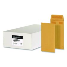 Quality Park Redi-Seal Coin and Small Parts Envelope, #7, Cheese Blade Flap, Redi-Seal Adhesive Closure, 3.5 x 6.5, Kraft Brown, 500/Box