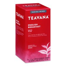 Starbucks Teavana Tea Bags, English Breakfast, 0.09 oz, 24/Box