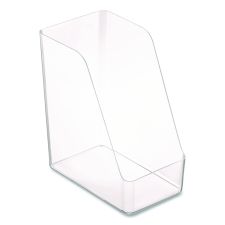 TRU RED Clear Magazine File, 10.47 x 6.73 x 11.71