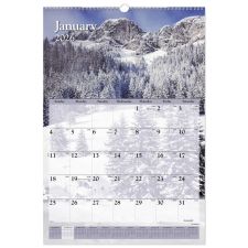 AT-A-GLANCE 2026 Scenic Monthly Wall Calendar, Large, 15 1/2" x 22 3/4"