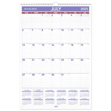 AT-A-GLANCE Academic 2025-2026 Monthly Wall Calendar, Large, 15 1/2" x 22 3/4"