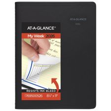 AT-A-GLANCE QuickNotes 2026 Weekly Monthly Appointment Book Planner, Black, Large, 8 1/4" x 11"