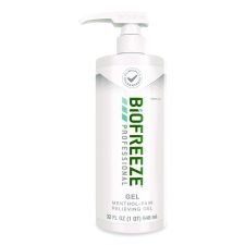 BIOFREEZE Professional Green Topical Analgesic Pain Reliever Gel, 32 oz Pump