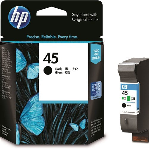 HP 45 Ink Cartridge Black 51645AA