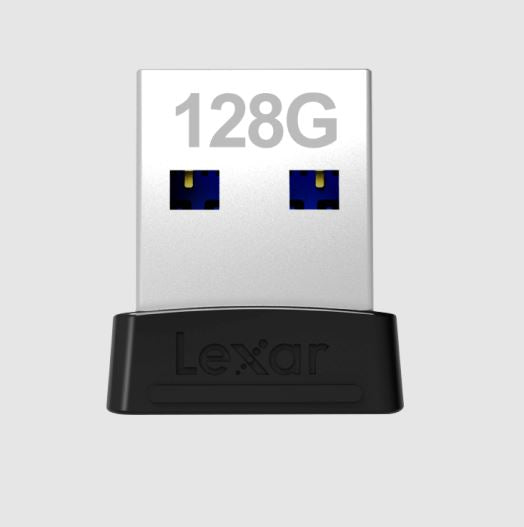 Lexar S47 128GB JumpDrive Plug n Stay USB 3.1 Flash Drive, up to 250MB/s read And for added versatility, the drive is backwards compatible with USB 3