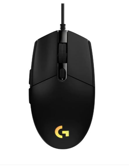 Logitech G203 LIGHTSYNC RGB 6 Button Gaming Mouse 200  8,000 dpi USB data format: 16 bits/axis USB report rate:1000Hz (1ms) Microprocessor: 32-bitARM