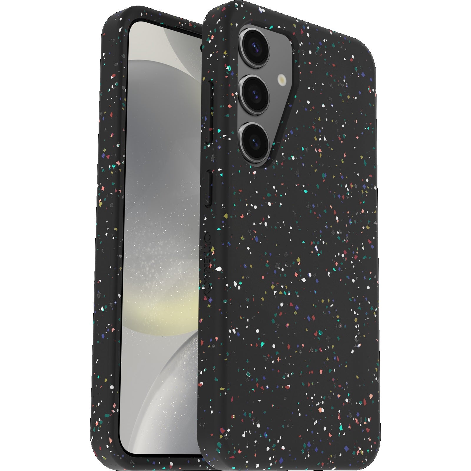 OtterBox Core Samsung Galaxy S24 5G (6.2') Case Night Black - (77-95338), DROP  3X Military Standard, Soft Touch, Ultra-Slim Design, 7 Years Warranty