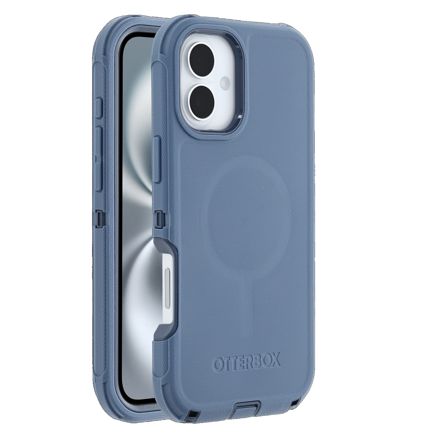OtterBox Defender MagSafe Apple iPhone 16 Plus (6.7') Case Baby Blue Jeans - (77-95946),DROP  7X Military Standard,Tri-Layer, 7 Years Warranty