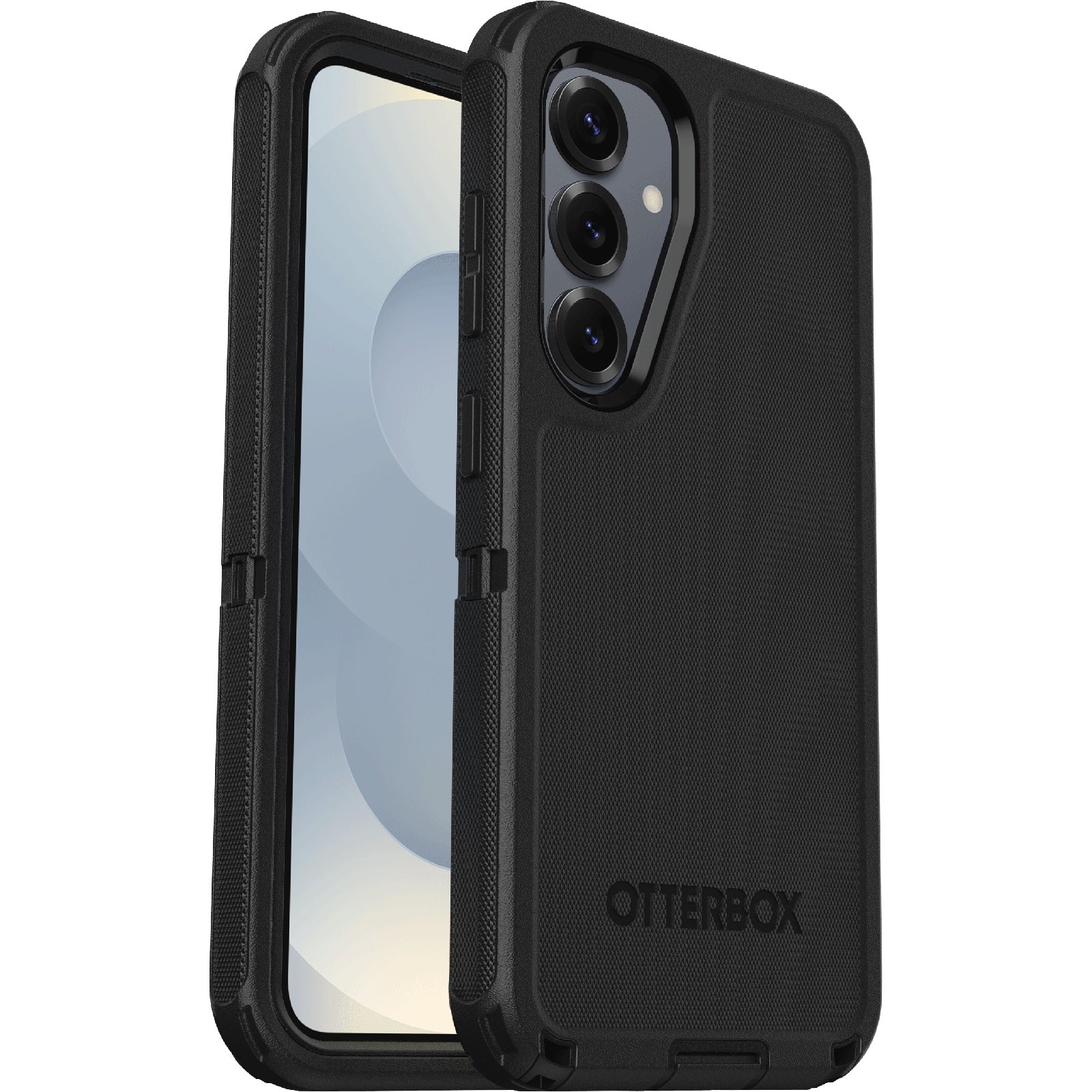 OtterBox Defender Samsung Galaxy S25  5G (6.7') Case Black - (77-97418), DROP  7X Military Standard,Wireless Charging Compatible,7 Years Warranty