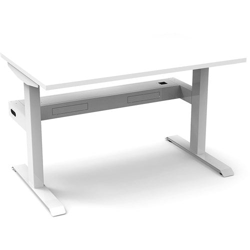 Rapidline Boost Static Single Sided Workstation   Tray 1200W x 750D x 730mmH White/White