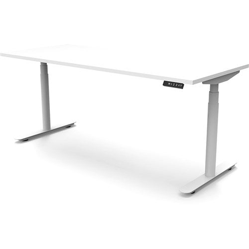 Rapidline Halo  Single Sided Workstation 1800W x 750D x 1270mmH White/White