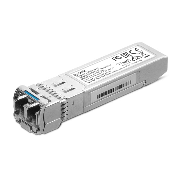 TP-Link TL-SM5110-LR 10GBase-LR SFP  LC Transceiver Hot-Pluggable, Supports Digital Diagnostic Monitoring, SFP  MSA Compatible, 10KM