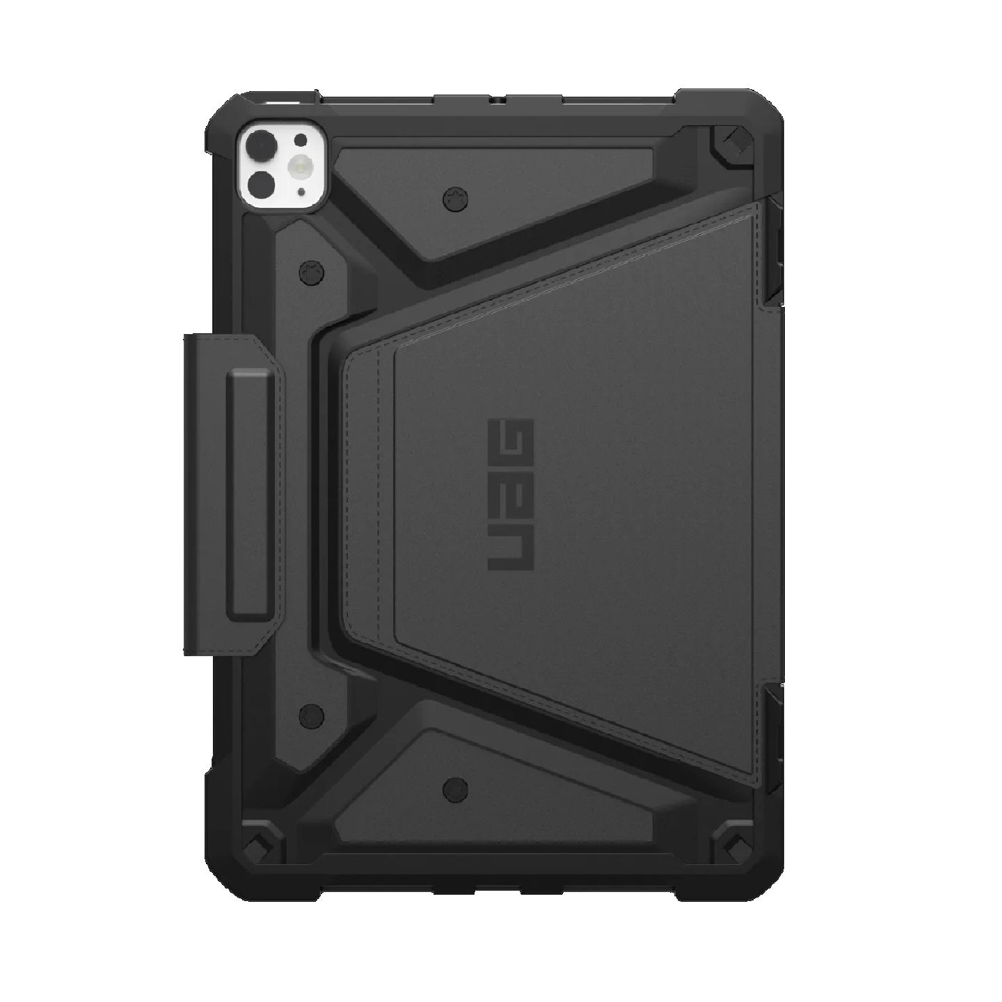 UAG Metropolis SE Apple iPad Pro M4 (13') (7th Gen) Folio Rugged Case - Black (124476114040), DROP  Military Standard, 10 Years Warranty