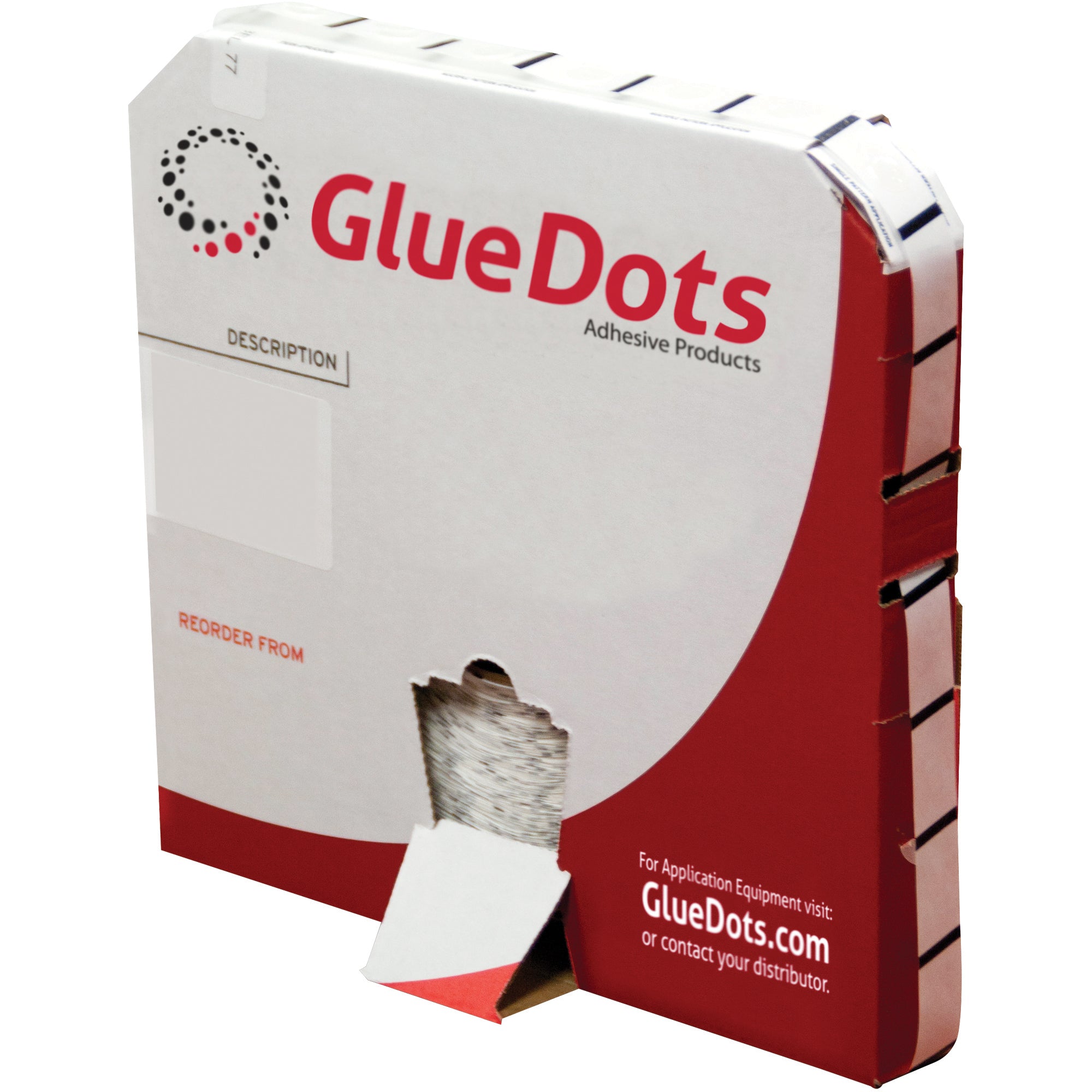 1/4" - Super High Tack Glue Dots - Low Profile (GD112) Roll Of 4000