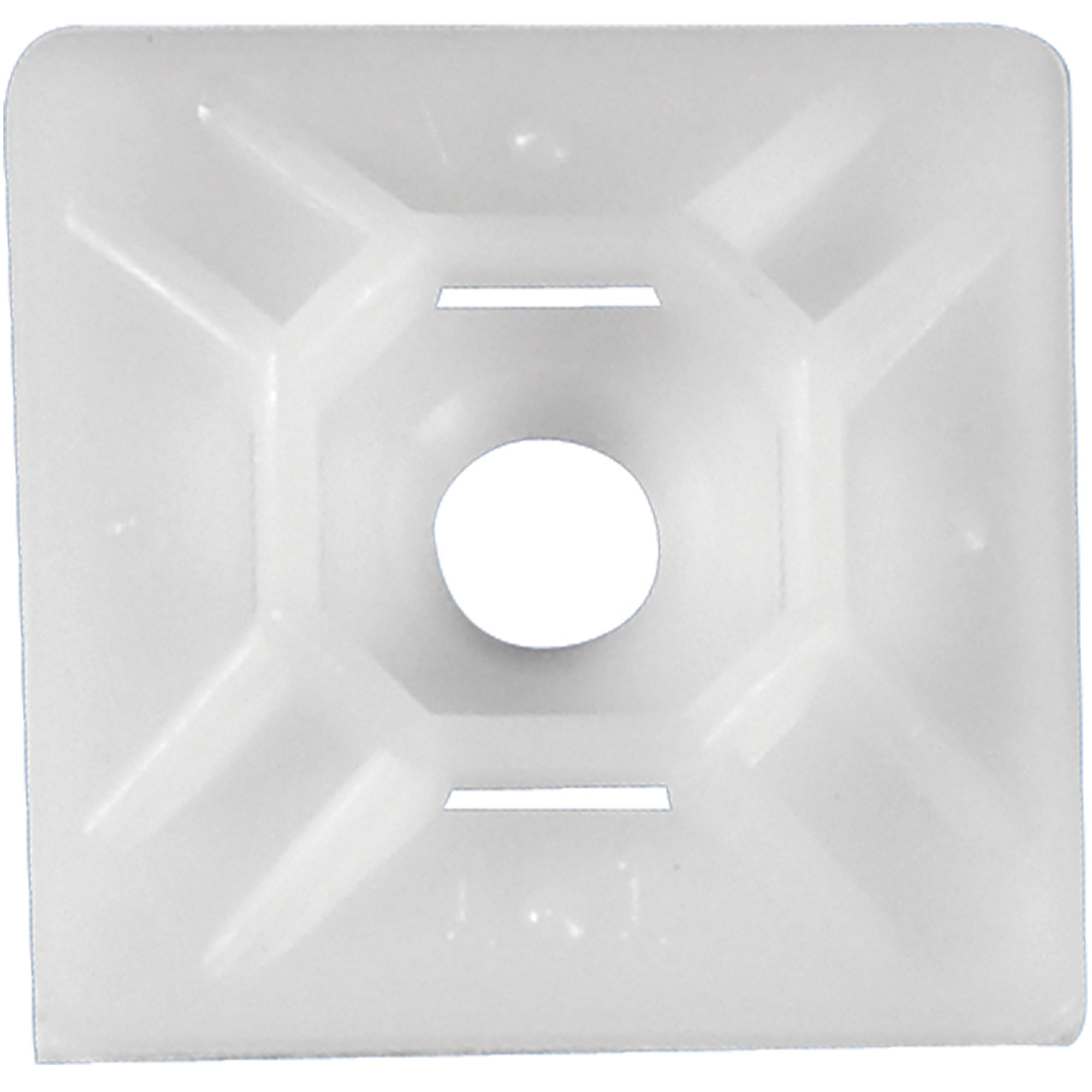 1 x 1" Natural Cable Tie Mounts (CTM11N) Case Of 100