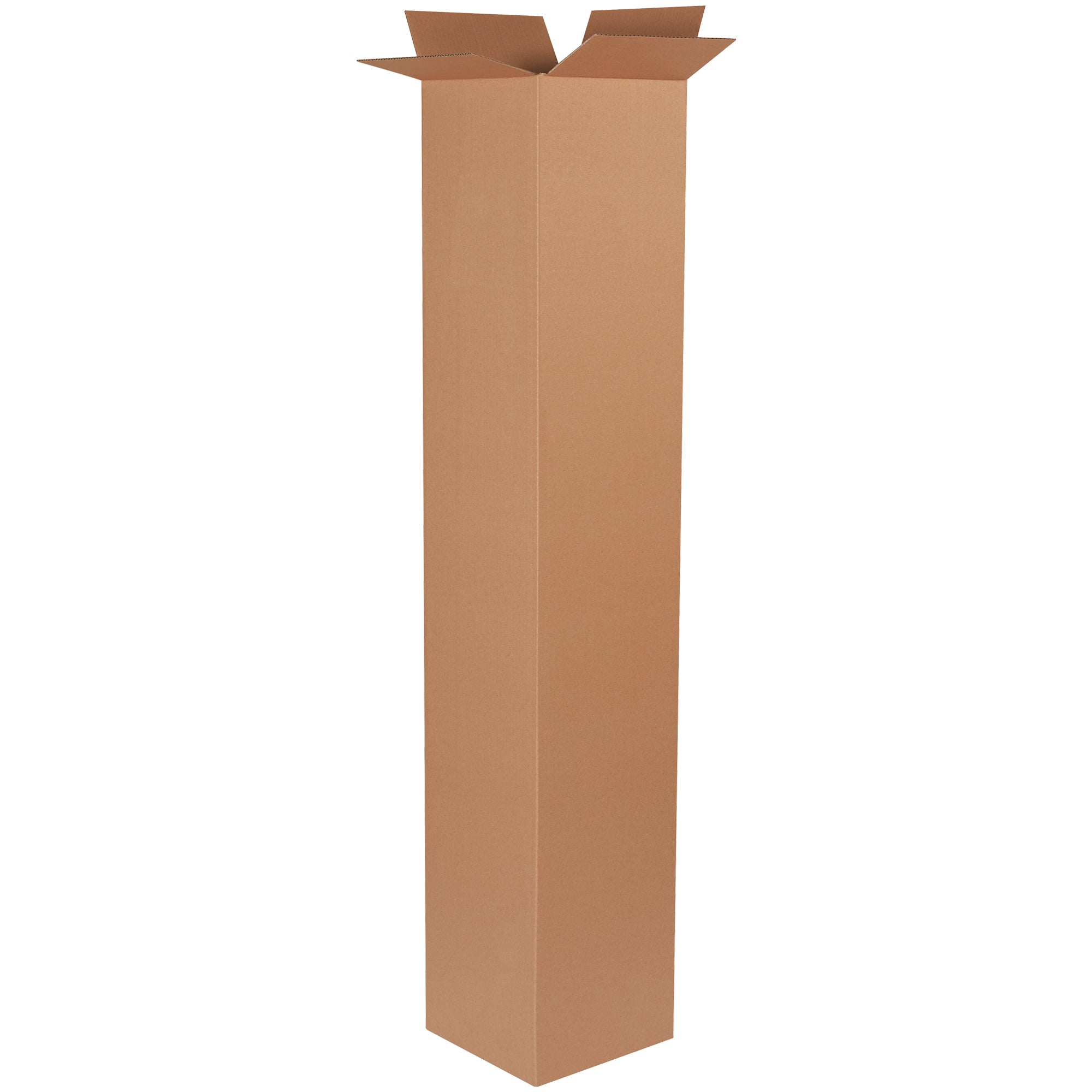 10 x 10 x 72" Tall Corrugated Boxes (101072) Bundle Of 15