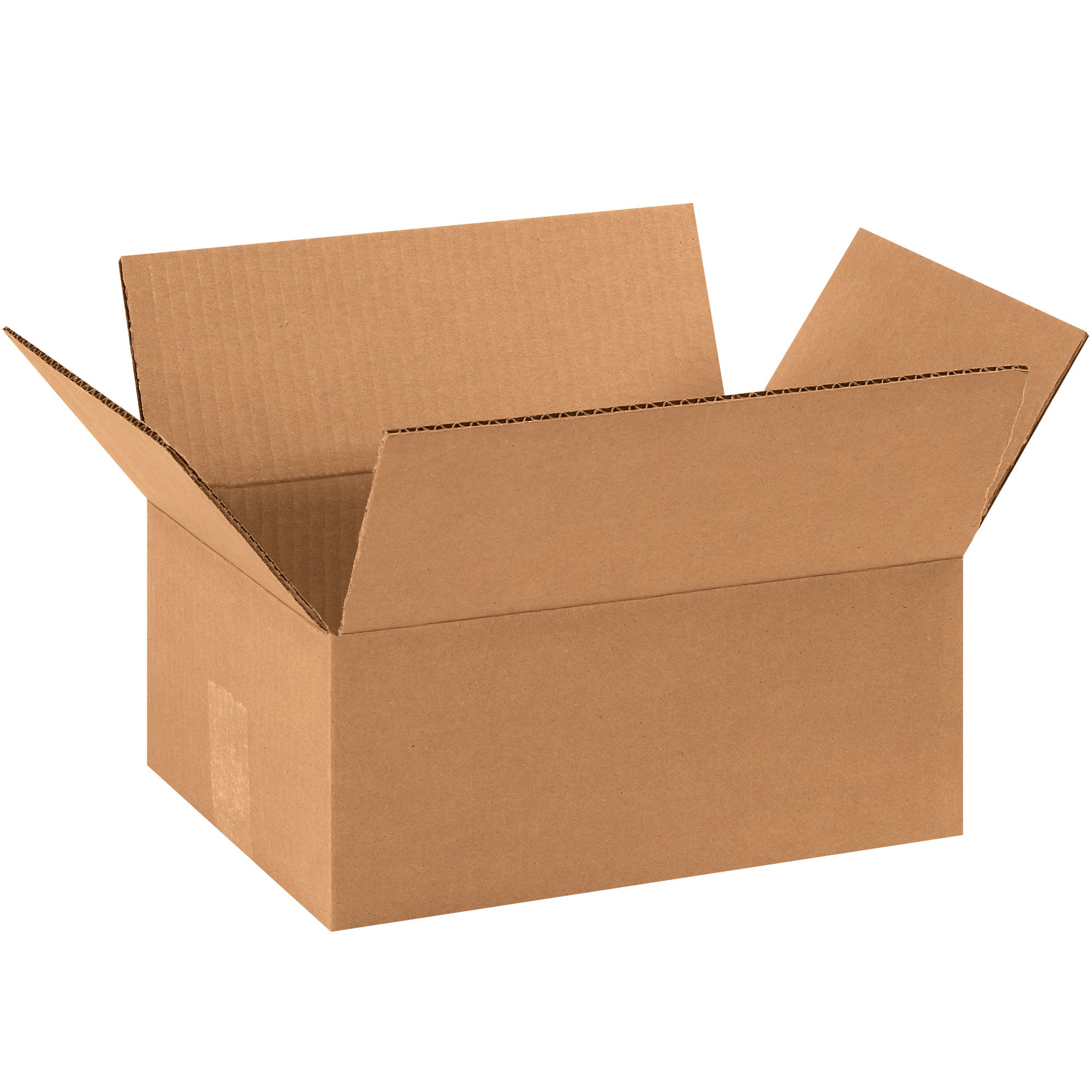 11 1/4 x 8 3/4 x 4" Flat Corrugated Boxes (1184) Bundle Of 25