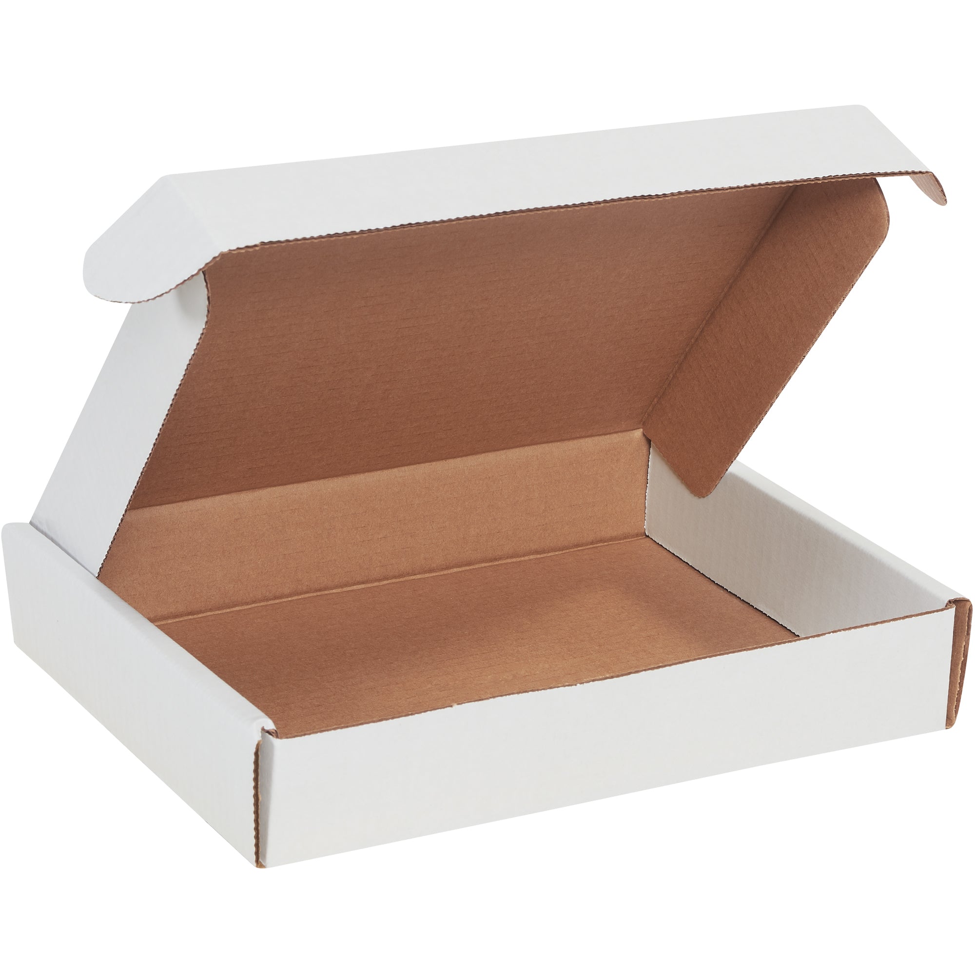 11 1/8 x 8 3/4 x 2" White Deluxe Literature Mailers (MFL1182) Bundle Of 50