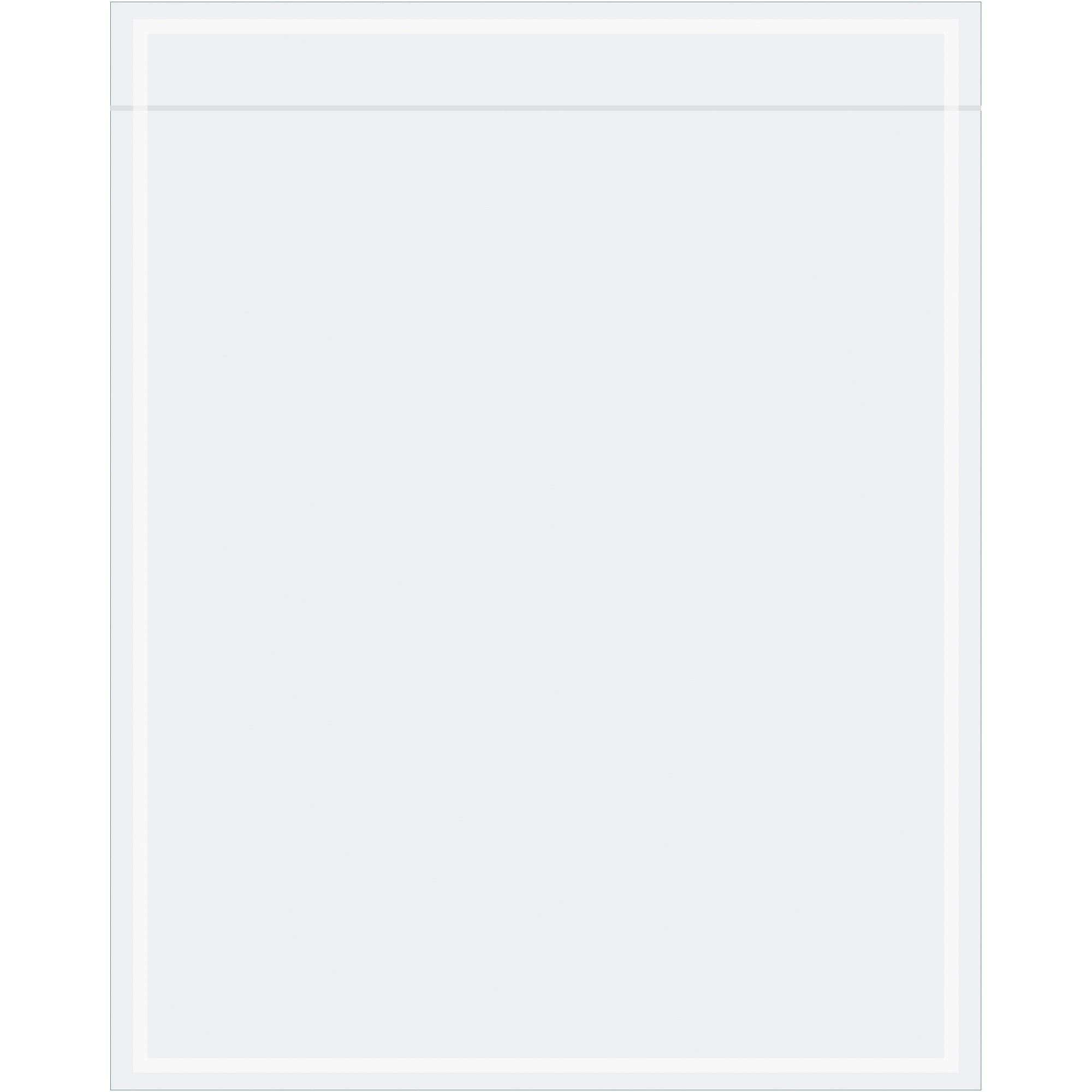 12 x 15" "Clear Face" Document Envelopes (PL527) Case Of 500